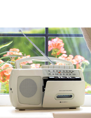Mono Radio Cassette Player 