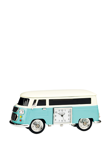 Miniature Camper Van Clock