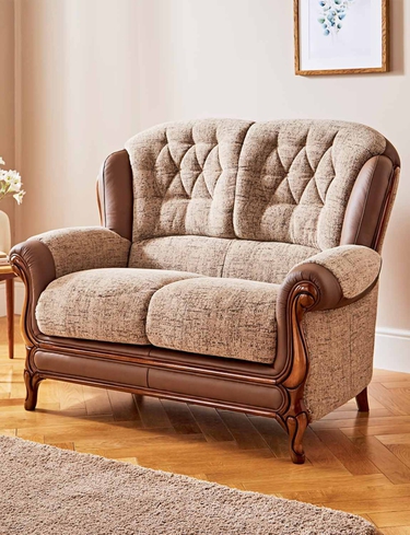 Queen Anne Two Seater