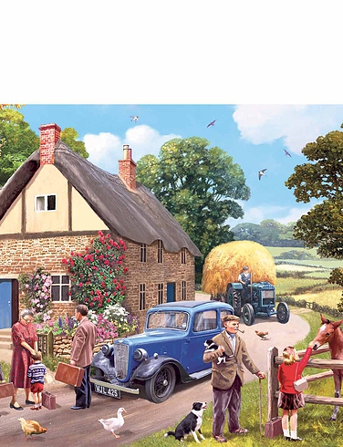 The Evacuees - Gibsons 4 x 500-Piece Jigsaw