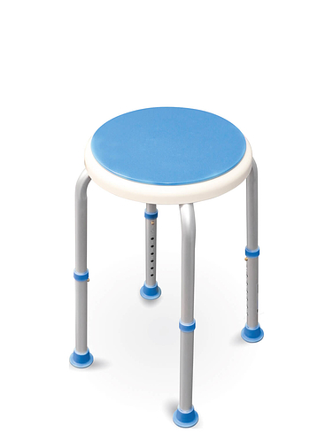 Rotating Bathroom Stool