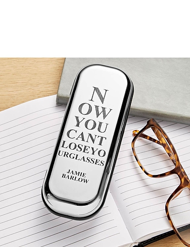 Chrome Glasses Case