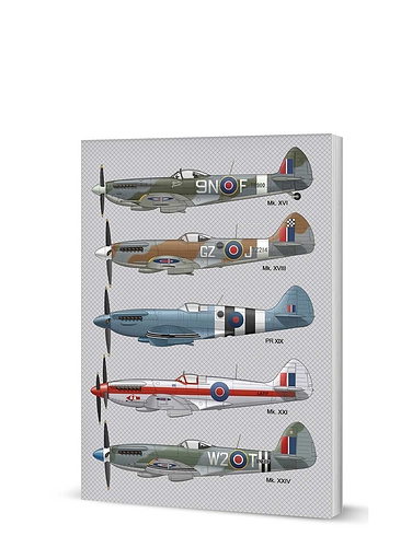 Spitfire Transport Notebook