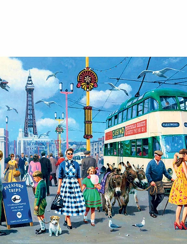 Ravensburger Happy Days 1 Look North 4 x 500pc Jigsaw Set