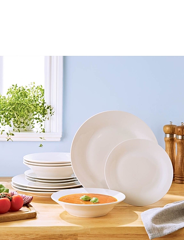 12 Piece Porcelain Dinner Set