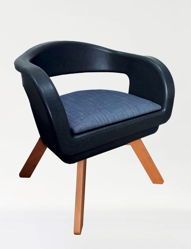 Timberry Kurve Commode Chair