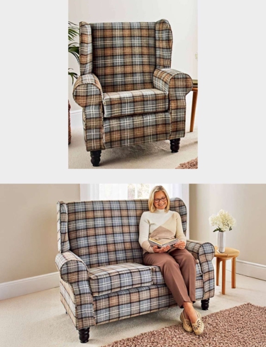 Cransford Two Seater Plus One Chair