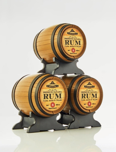 Rum Cask Aged Barrels Set of 3
