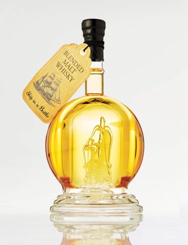 Blended Malt Whisky Ship In Bottle