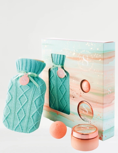 Hot Water Bottle Gift Set