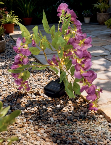 Solar Wisteria Lights