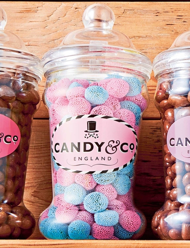 Liquorice Spogs Sweet Shop Sized Jar