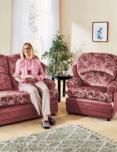 Chorlton Two Seater Settee And Chair Suite