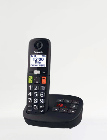 Panasonic Big Button Digital Cordless Single Telephone