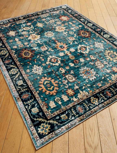 Roma Traditional Washable Large Rug