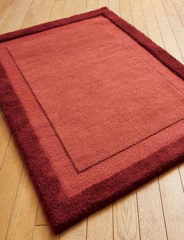 Wool Border Rug