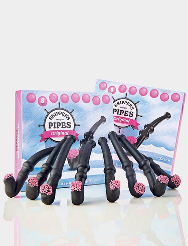 Liquorice Skipper Pipes Set of 2
