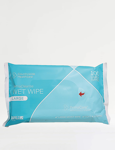Primacare Large Moist Bodywipes