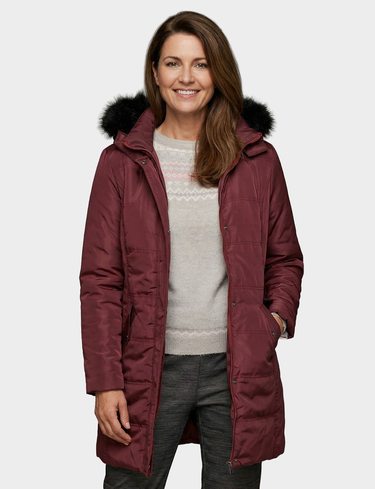 Parka Style Jacket With Detachable Hood
