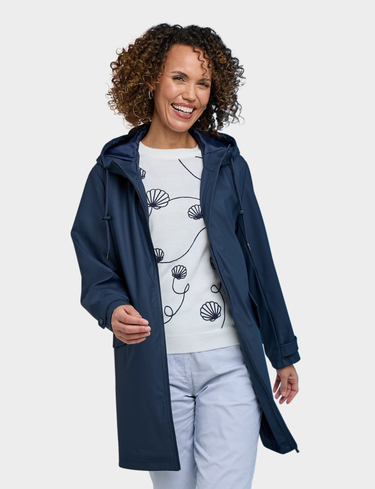 Showerproof Hooded Raincoat