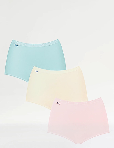 Pack Of 3 Sloggi Basic Maxi Brief