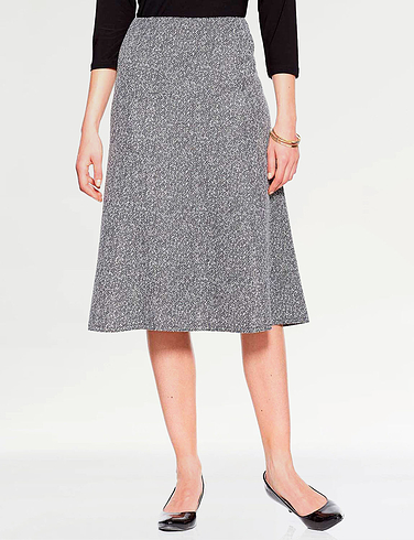 Ladies Tweed Effect Skirt 25 Inches