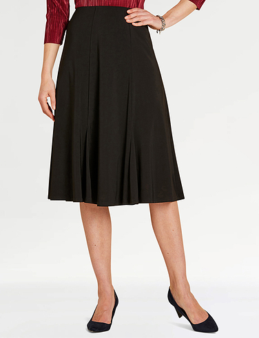 Lined Soft Jersey Skirt