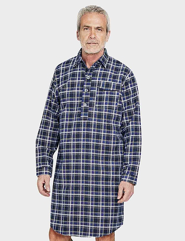 Champion Brushed Cotton Check Nightshirt