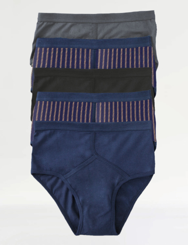 Pack of 5 Mixed Classic Brief