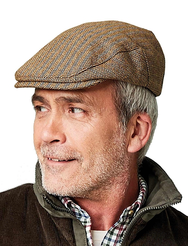 Stretch Tweed Cap