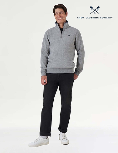 Crew Clothing Zip Sweatshirt