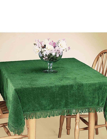 Pure Cotton Chenille Table Cover