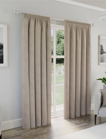 Dallas Total Blackout Weave Curtains