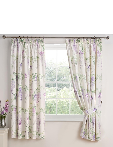 Wisteria Lined Curtains