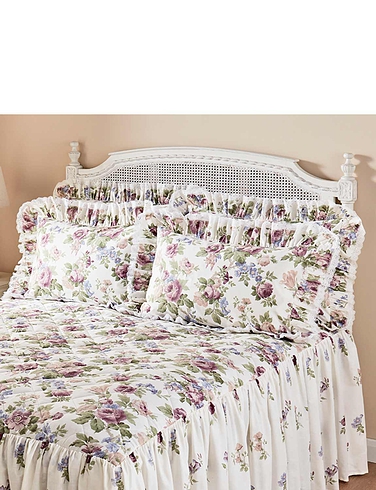 Vantona Victoria Frilled Lace Extra Pillowcases