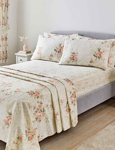Vantona Charlotte Flannelette Sheet Set