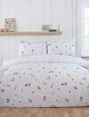 Meadow Flannelette Quilt Set